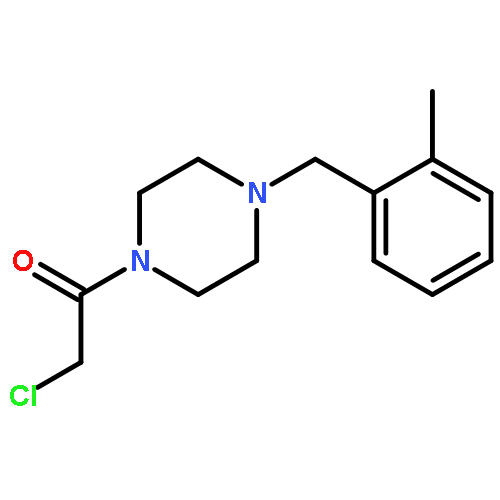 2-Chloro-1-(4-(2-methylbenzyl)piperazin-1-yl)ethan-1-one