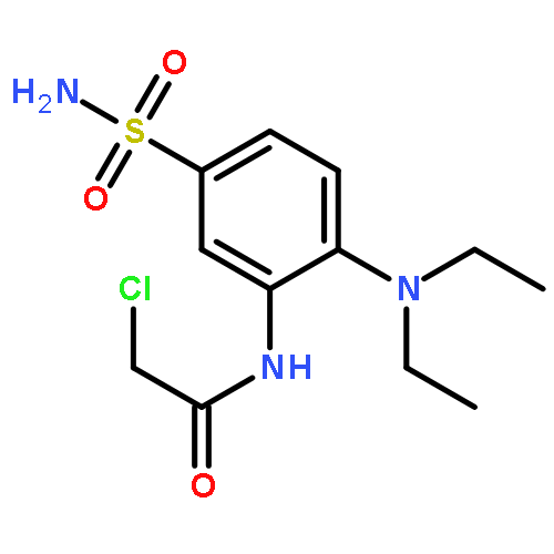 N-[5-(aminosulfonyl)-2-(diethylamino)phenyl]-2-chloroacetamide