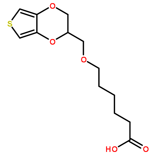 Hexanoic acid, 6-[(2,3-dihydrothieno[3,4-b]-1,4-dioxin-2-yl)methoxy]-