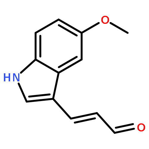 2-Propenal, 3-(5-methoxy-1H-indol-3-yl)-, (2E)-