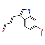 2-Propenal, 3-(6-methoxy-1H-indol-3-yl)-, (2E)-