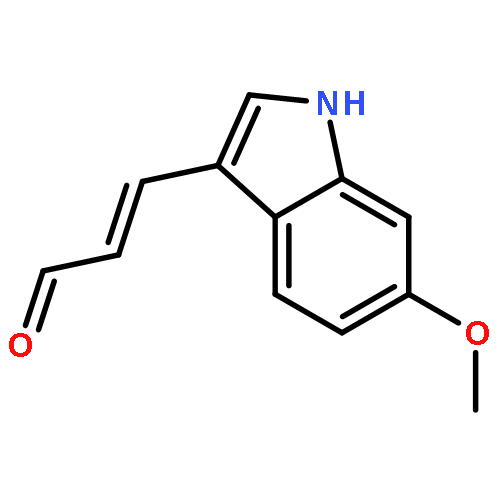 2-Propenal, 3-(6-methoxy-1H-indol-3-yl)-, (2E)-