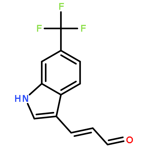 2-Propenal, 3-[6-(trifluoromethyl)-1H-indol-3-yl]-, (2E)-