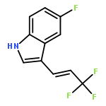 1H-Indole, 5-fluoro-3-[(1E)-3,3,3-trifluoro-1-propen-1-yl]-