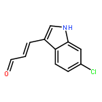 2-Propenal, 3-(6-chloro-1H-indol-3-yl)-, (2E)-