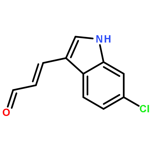 2-Propenal, 3-(6-chloro-1H-indol-3-yl)-, (2E)-