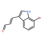 2-Propenal, 3-(7-bromo-1H-indol-3-yl)-, (2E)-