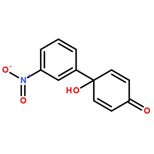 2,5-Cyclohexadien-1-one, 4-hydroxy-4-(3-nitrophenyl)-