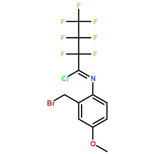 Butanimidoyl chloride,N-[2-(bromomethyl)-4-methoxyphenyl]-2,2,3,3,4,4,4-heptafluoro-