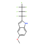 5-Methoxy-2-(perfluoropropyl)-1H-indole