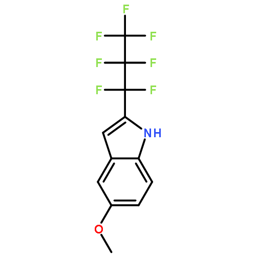 5-Methoxy-2-(perfluoropropyl)-1H-indole