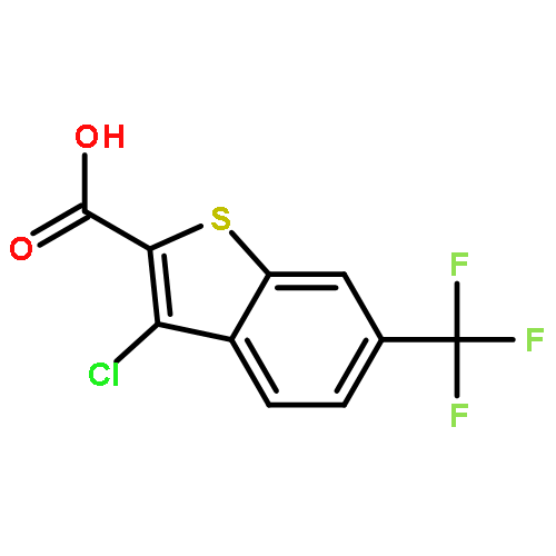 3-Chloro-6-(trifluoromethyl)benzo[b]thiophene-2-carboxylic acid