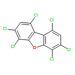 Dibenzofuran,1,3,4,6,7,9-hexachloro-