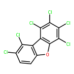 1,2,3,4,8,9-hexachlorodibenzofuran