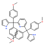 Pyridine, 2,6-bis[bis(4-methoxyphenyl)-1H-pyrrol-2-ylmethyl]-