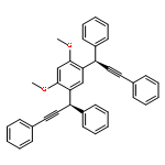 Benzene, 1,5-bis[(1S)-1,3-diphenyl-2-propyn-1-yl]-2,4-dimethoxy-