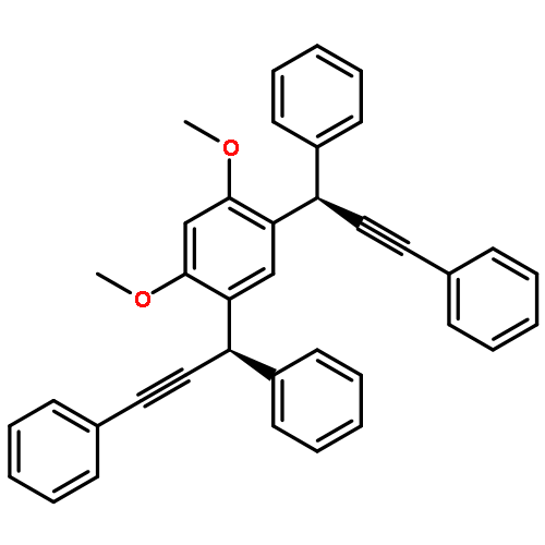 Benzene, 1,5-bis[(1S)-1,3-diphenyl-2-propyn-1-yl]-2,4-dimethoxy-