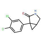 3-Azabicyclo[3.1.0]hexan-2-one, 1-(3,4-dichlorophenyl)-