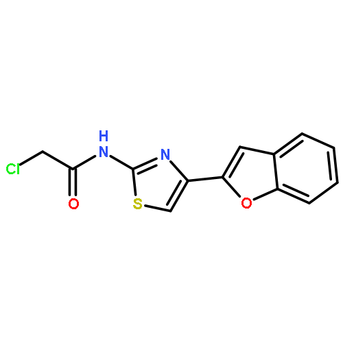 N-[4-(1-benzofuran-2-yl)-1,3-thiazol-2-yl]-2-chloroacetamide