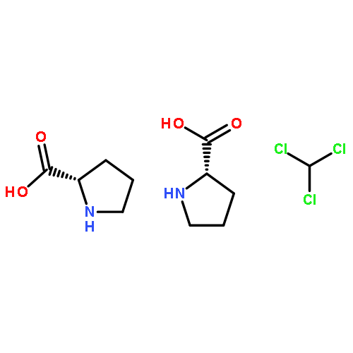 Proline, compd. with trichloromethane (2:1)