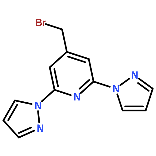 Pyridine, 4-(bromomethyl)-2,6-di-1H-pyrazol-1-yl-