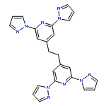 Pyridine, 4,4'-(1,2-ethanediyl)bis[2,6-di-1H-pyrazol-1-yl-