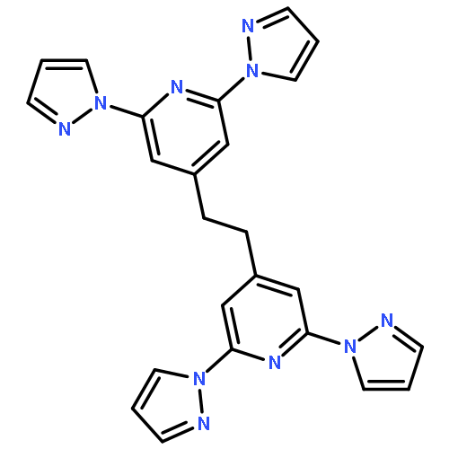 Pyridine, 4,4'-(1,2-ethanediyl)bis[2,6-di-1H-pyrazol-1-yl-