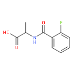 L-Alanine, N-(2-fluorobenzoyl)-