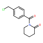 2-Piperidinone, 1-[4-(chloromethyl)benzoyl]-