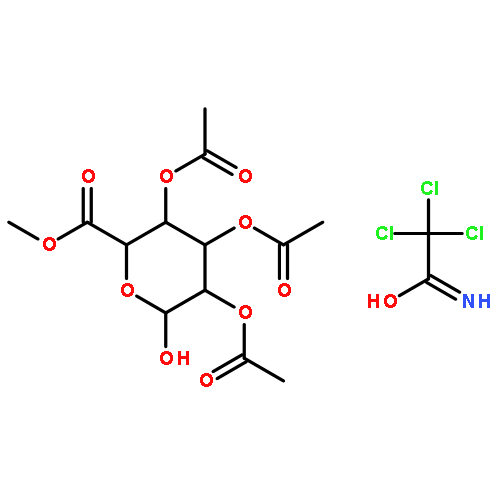 2,3,4-Tri-O-acetyl-α-D-glucuronic Acid Methyl Ester, Trichloroacetimidate