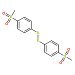 Disulfide, bis[4-(methylsulfonyl)phenyl]