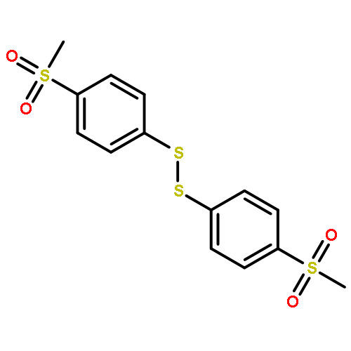 Disulfide, bis[4-(methylsulfonyl)phenyl]