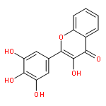 4H-1-Benzopyran-4-one, 3-hydroxy-2-(3,4,5-trihydroxyphenyl)-