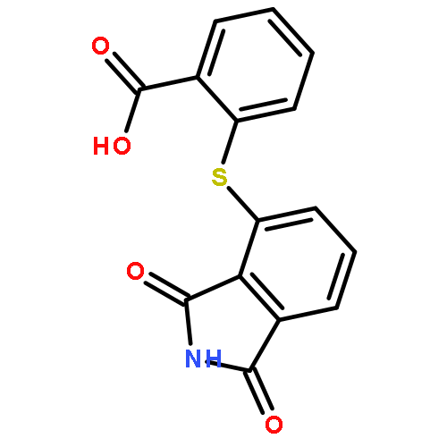 Benzoic acid, 2-[(2,3-dihydro-1,3-dioxo-1H-isoindol-4-yl)thio]-