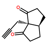 1,6-Pentalenedione, hexahydro-6a-(2-propynyl)-, cis-