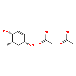 2-Cyclohexene-1,4-diol, 5-methyl-, diacetate, (1R,4S,5S)-rel-