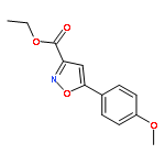 Ethyl 5-(4-methoxyphenyl)isoxazole-3-carboxylate