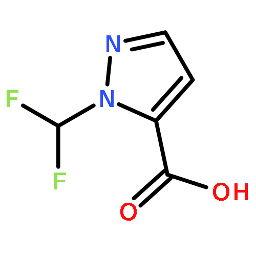 2-(difluoromethyl)pyrazole-3-carboxylic Acid