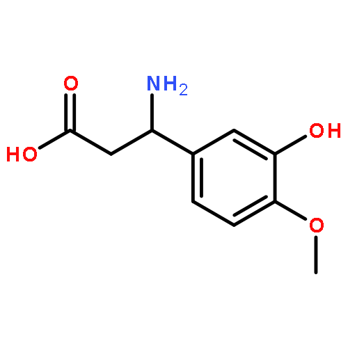 (R)-3-(3-Hydroxy-4-methoxyphenyl)-beta-alanine