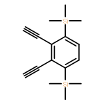 Benzene, 2,3-diethynyl-1,4-bis(trimethylsilyl)-