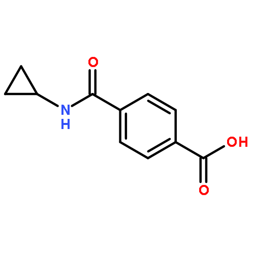 Benzoic acid, 4-[(cyclopropylamino)carbonyl]-