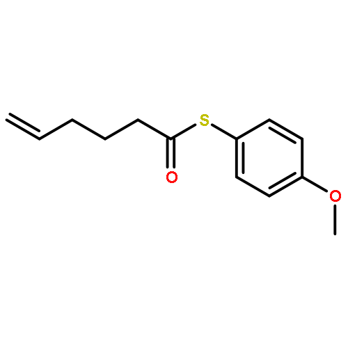 5-Hexenethioic acid, S-(4-methoxyphenyl) ester