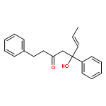 6-Octen-3-one, 5-hydroxy-1,5-diphenyl-, (6E)-