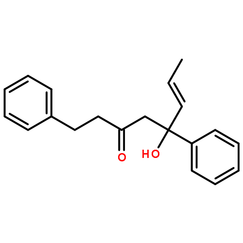 6-Octen-3-one, 5-hydroxy-1,5-diphenyl-, (6E)-