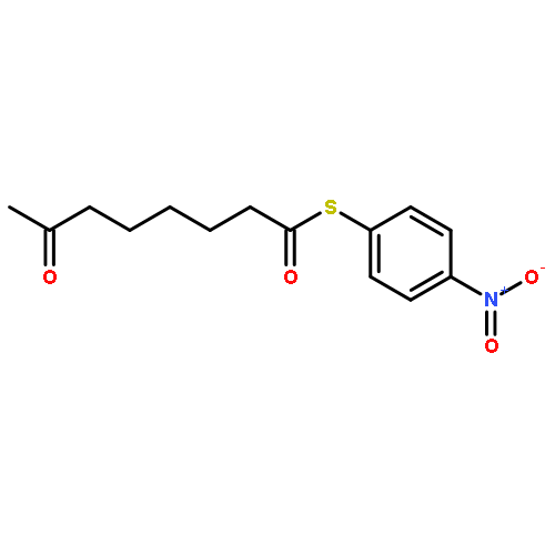 Octanethioic acid, 7-oxo-, S-(4-nitrophenyl) ester