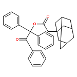 Tricyclo[3.3.1.13,7]decane-1-acetic acid, 2-oxo-1,1,2-triphenylethyl ester