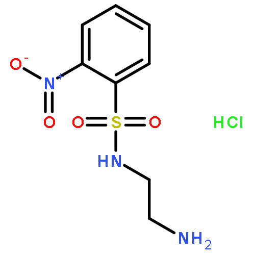 Benzenesulfonamide,N-(2-aminoethyl)-2-nitro-, hydrochloride (1:1)