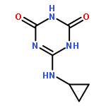 1,3,5-Triazine-2,4(1H,3H)-dione, 6-(cyclopropylamino)-