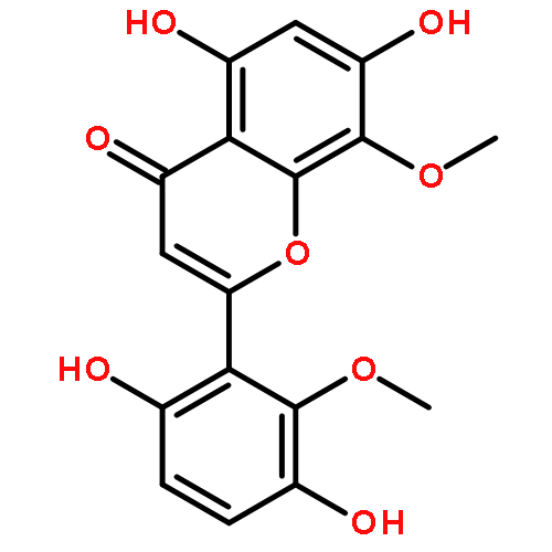 4H-1-Benzopyran-4-one,2-(3,6-dihydroxy-2-methoxyphenyl)-5,7-dihydroxy-8-methoxy-