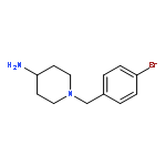 4-Piperidinamine, 1-[(4-bromophenyl)methyl]-